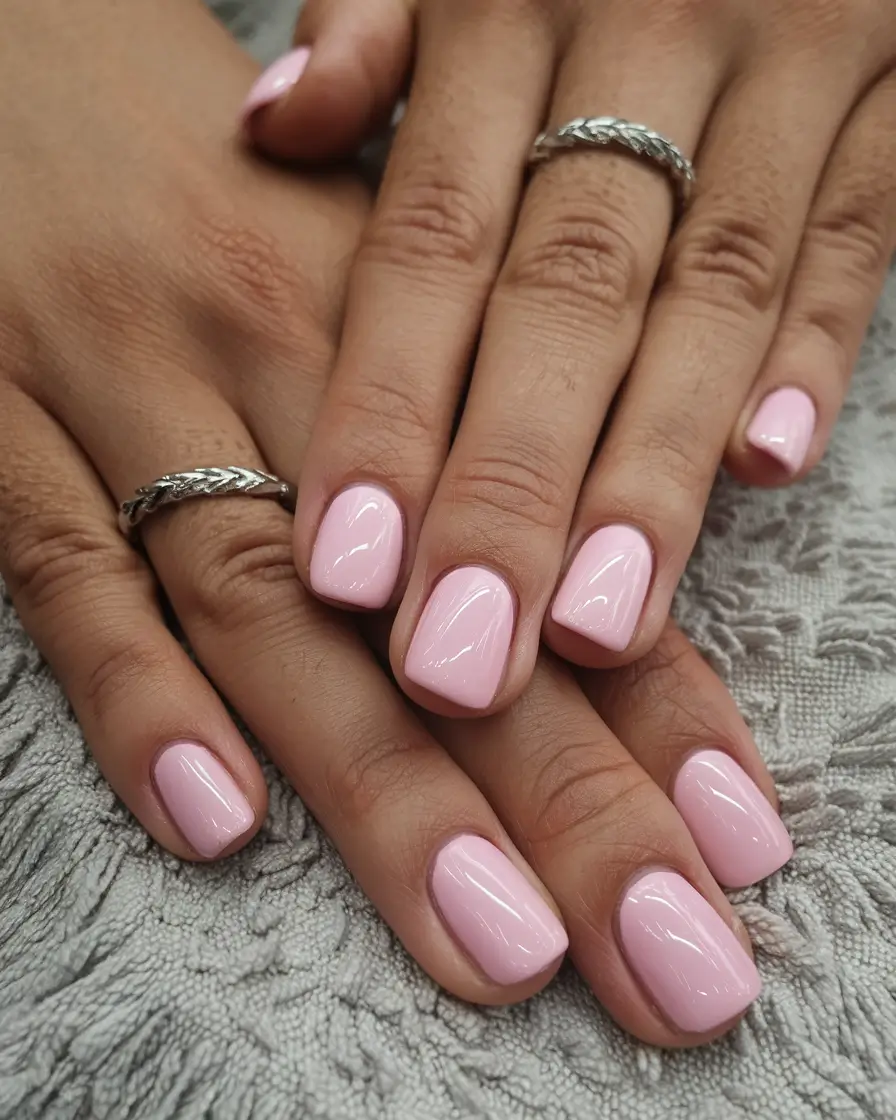 short acrylic nails for summer 2025 vibes Pastel Sorbet Sheen