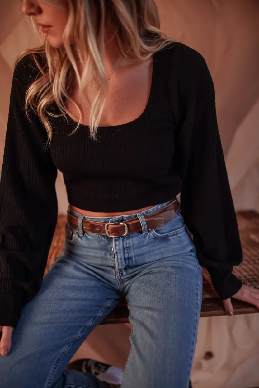 simple casual fall outfits ideas 2025 Evening Vibes in Earth Tones