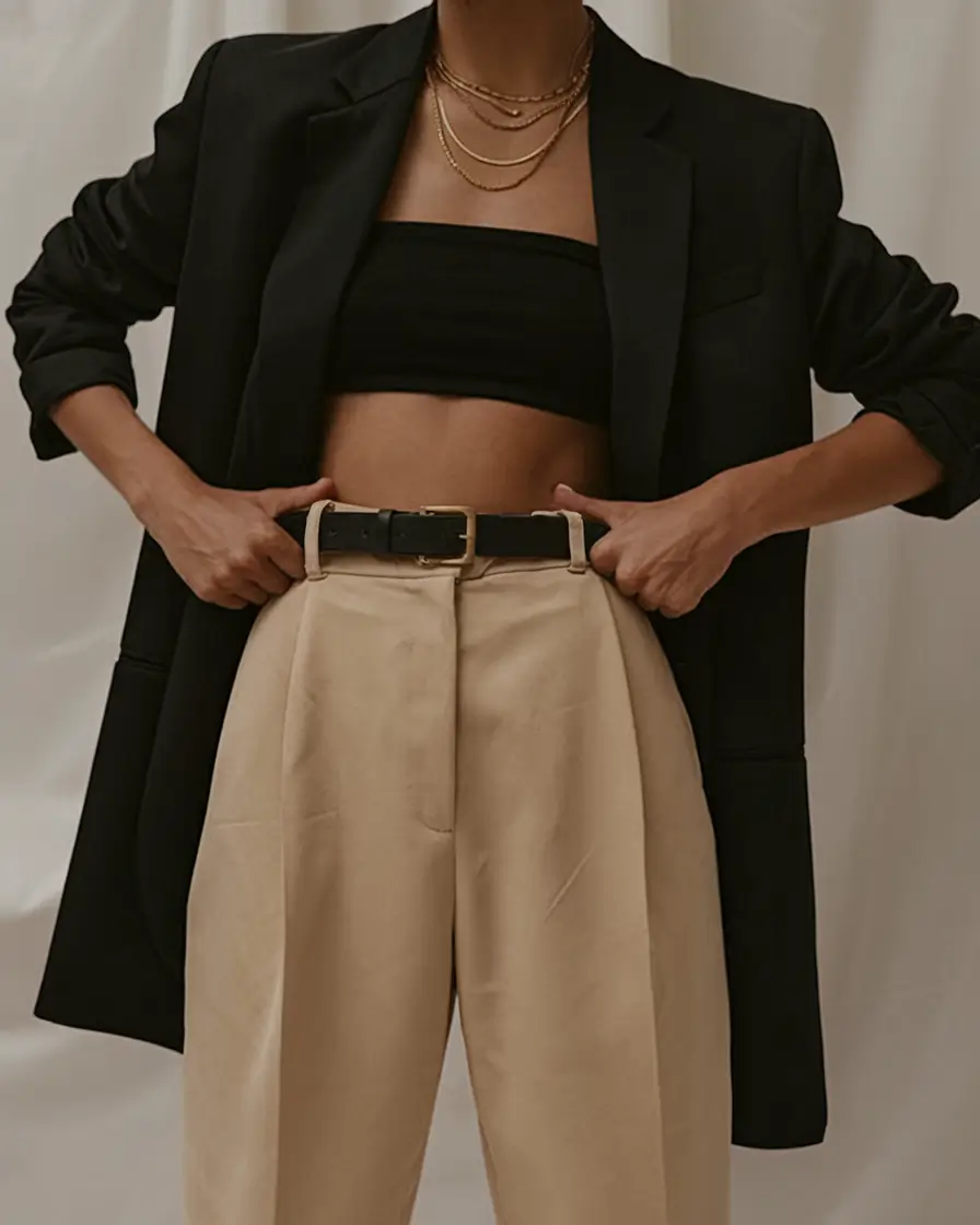 stylish july 2025 outfits to wear all month Tailored Summer Nights