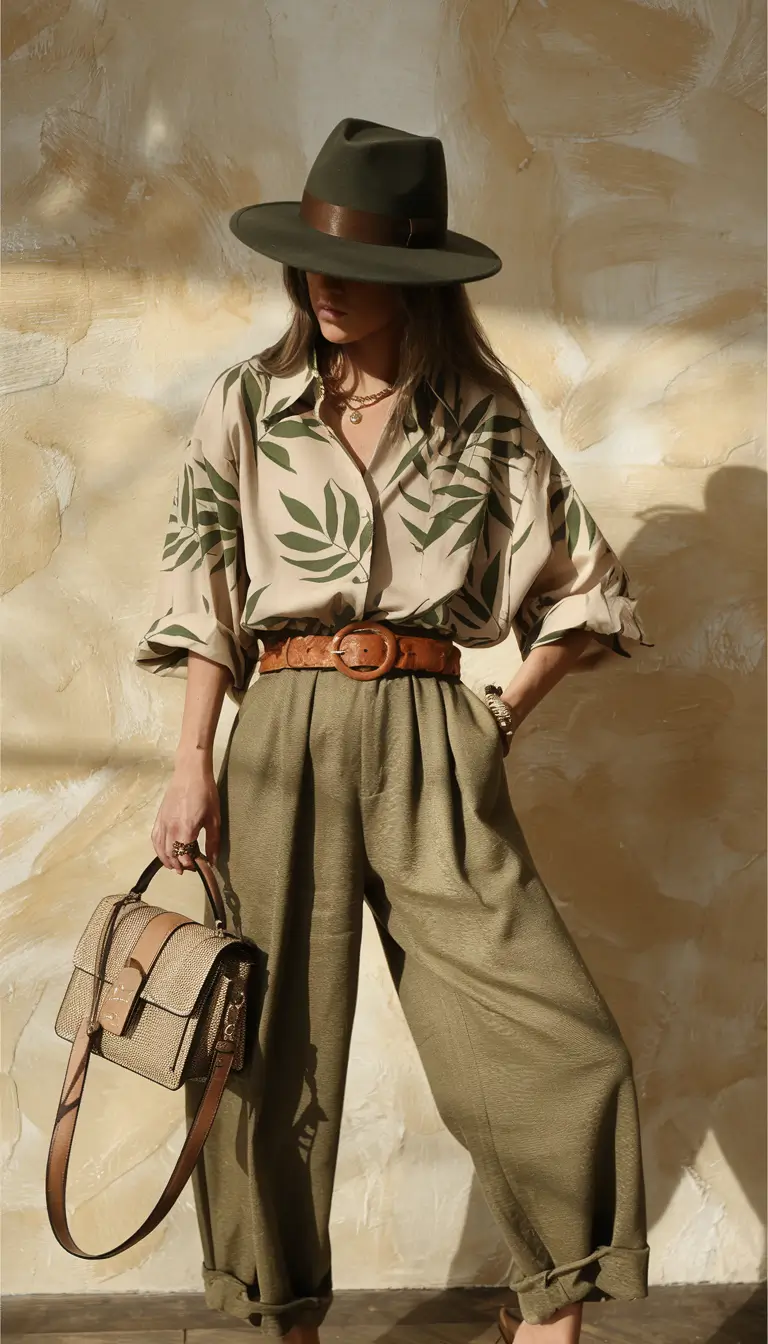 stylish july 2025 outfits to wear all month Desert Luxe with a Twist