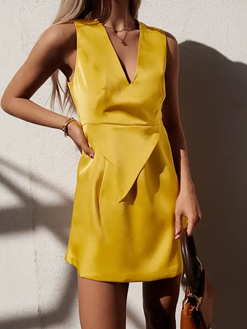 stylish july 2025 outfits to wear all month Sunshine Satin for Bold Summer Statements