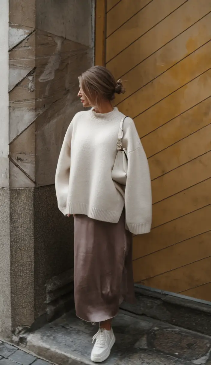 trendy fall outfits for women over 40 - ideas 2025 Soft Neutrals, Subtle Glam