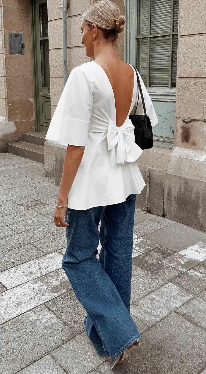 trendy fall outfits for women over 40 - ideas 2025 Unexpected Feminine Drama in Everyday Denim