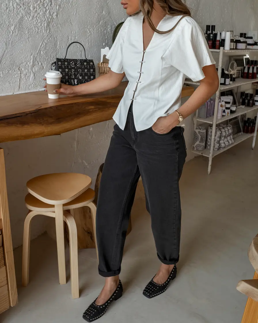 trendy fall outfits for women over 40 - ideas 2025 Monochrome with a Modern Twist