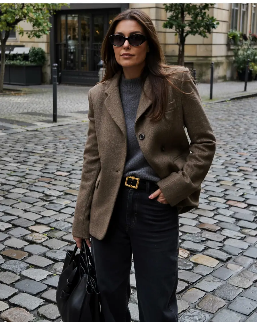 trendy fall outfits ideas 2025 The French-Girl Blazer Refresh