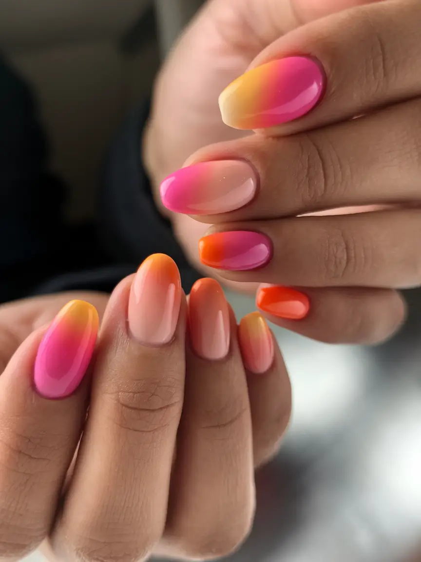 vacation nails you need for summer 2025 Tropical Smoothie