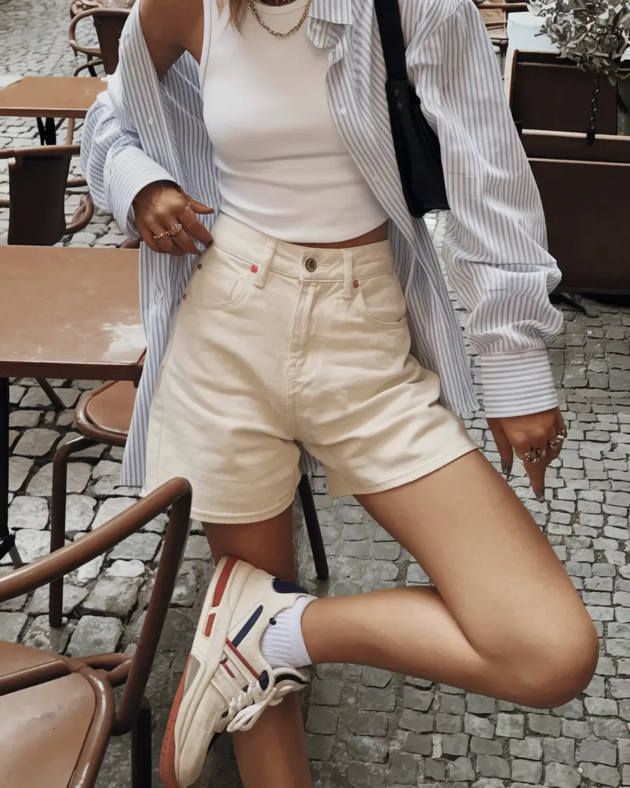 your dream wardrobe guide for july 2025 Relaxed Café Layers: Euro Summer Energy