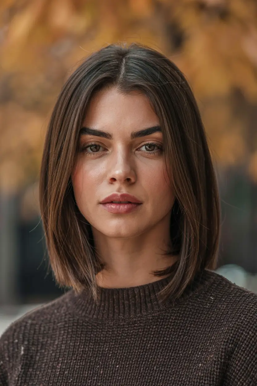 autumn haircuts ideas 2025 Polished Autumn Bob