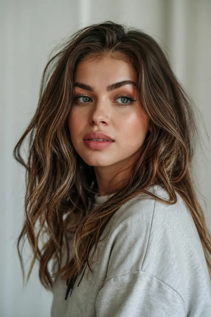 autumn haircuts ideas 2025 Low-Key Glam Waves