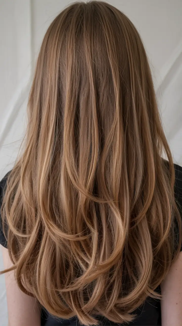 best fall hair colors for cool skin tones 2025+Cool Beige Dimensional Flow
