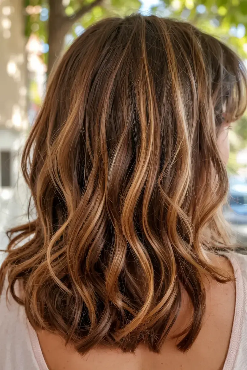 best fall hair colors for warm skin tones 2025+Amber Melt with Caramelized Texture
