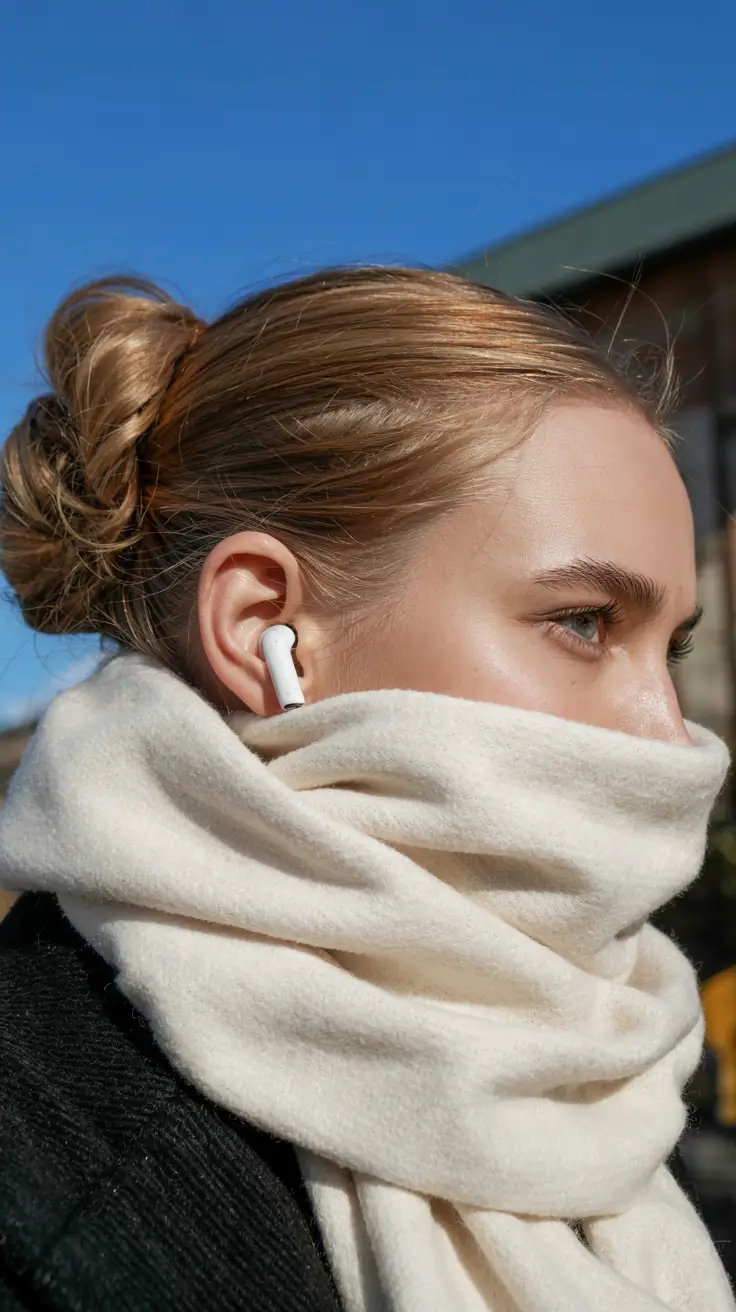 cute fall hairstyles ideas 2025 Cozy Twisted Bun