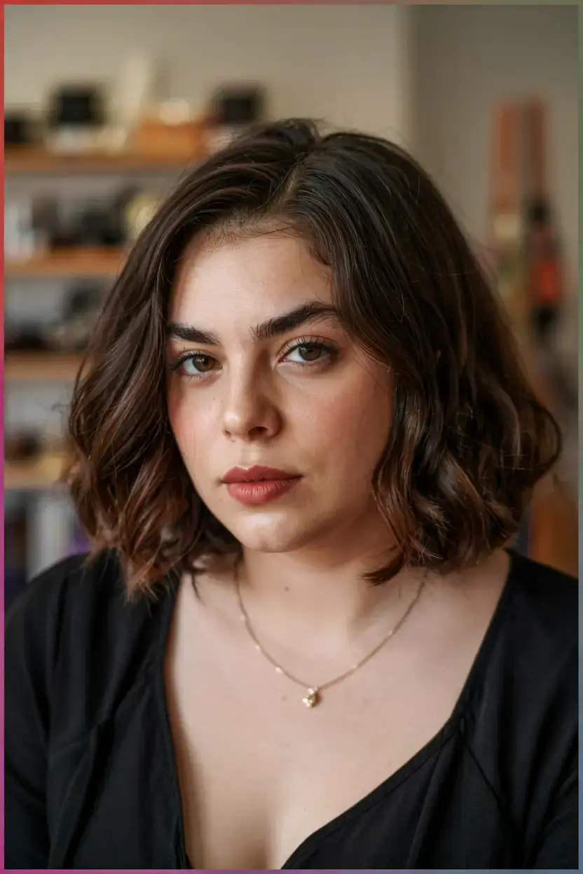 fall 2025 haircuts for plus size women+Textured Volume for Effortless Charm