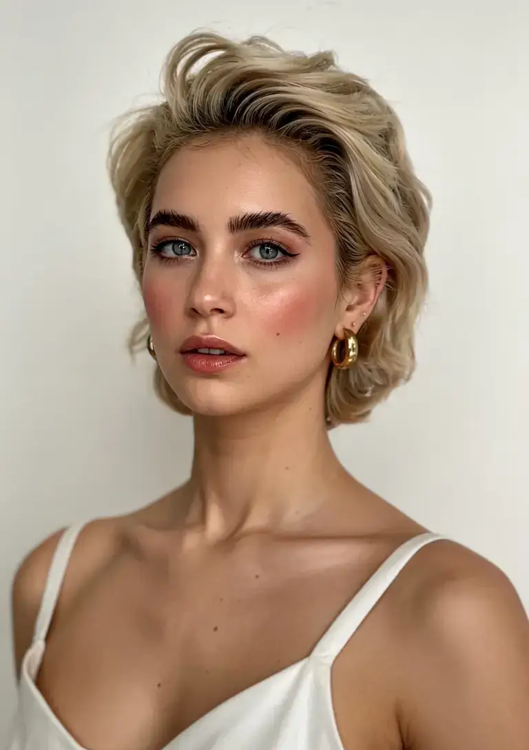 fall bob haircut ideas 2025+Subtle Ombre Bob with a Glossy Finish