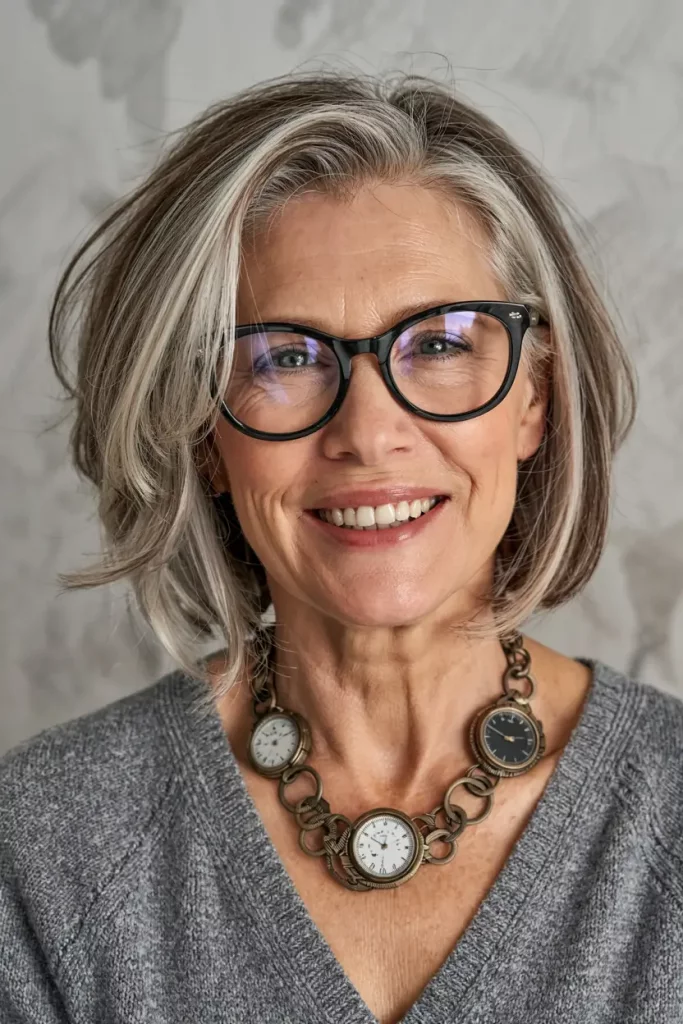 Fall Hair Color Ideas 2025 for Women Over 60: Soft Tones, Gray Blending & Bold Refreshes
