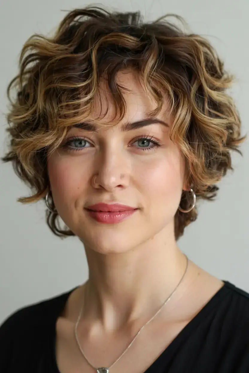 fall haircuts for women over 60 ideas 2025 Soft Spikes with Tapered Neck