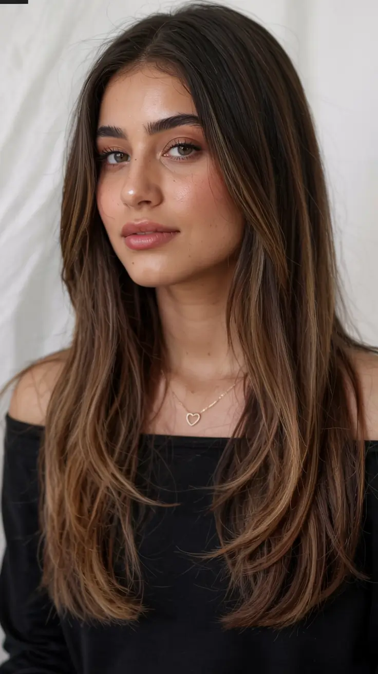 fall long haircut ideas 2025+’90s Soft Layers with a Pinterest Twist