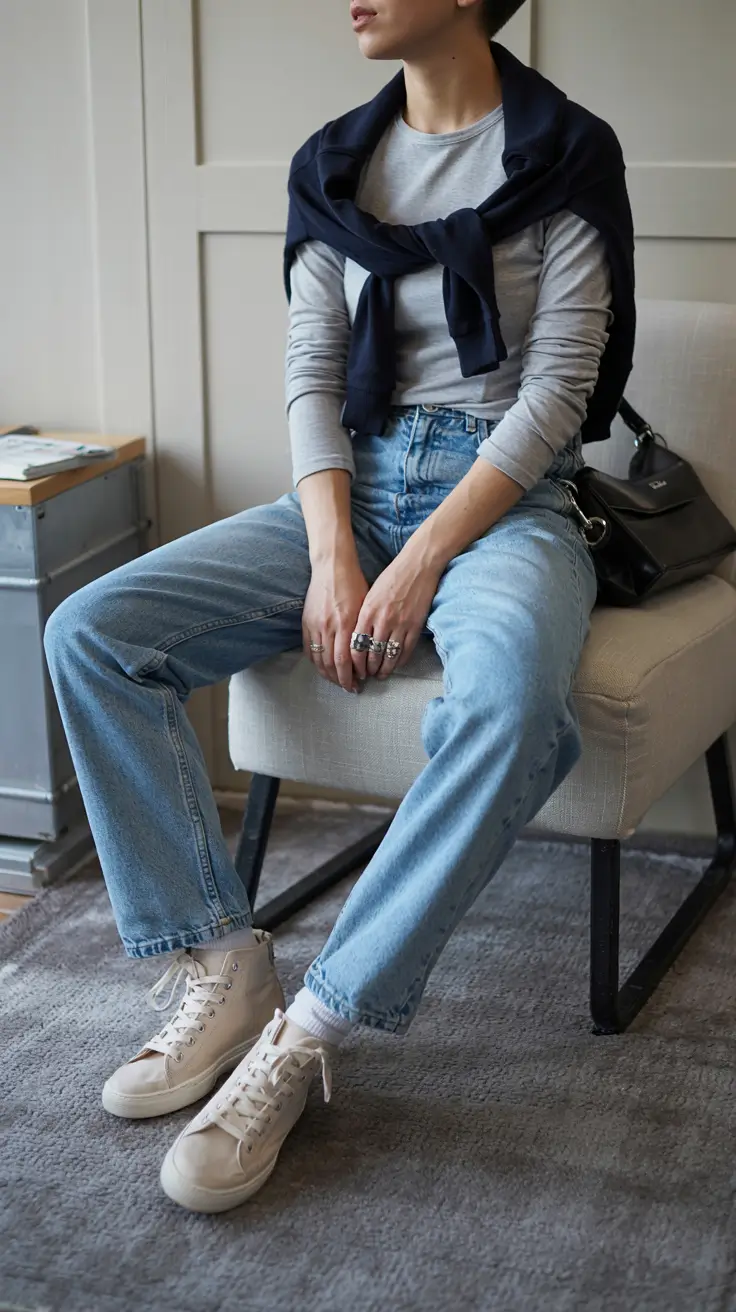 fall outfits for school 2025 Smart-Casual Layering