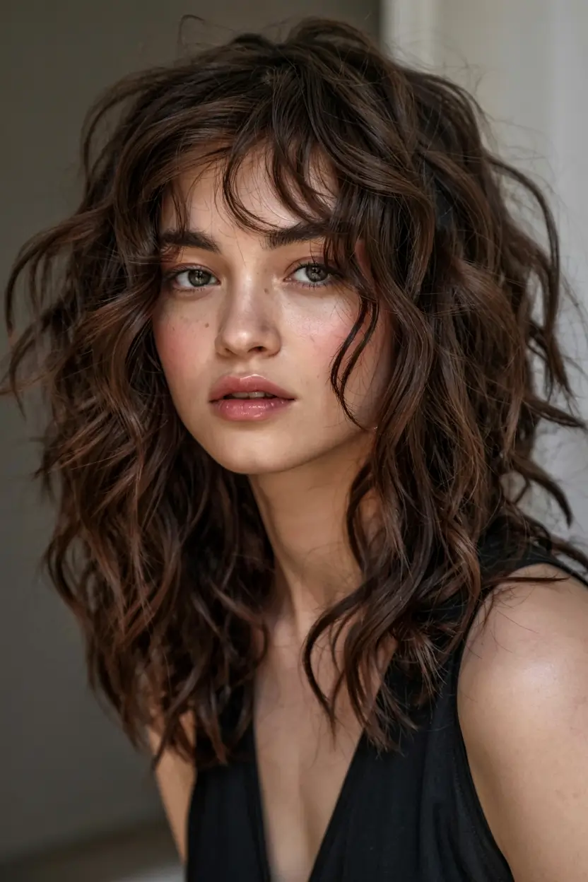 fall shag haircut ideas 2025 The Classic Shag Reboot
