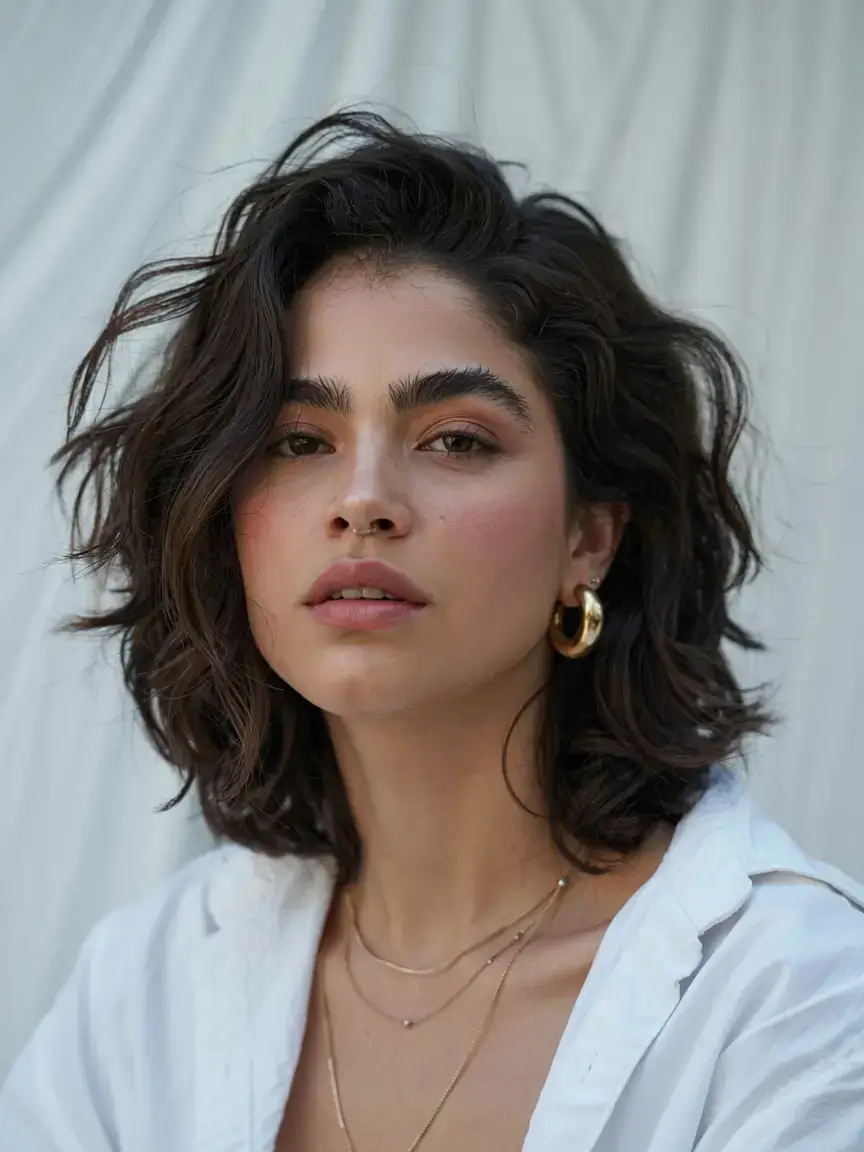 short haircut for fall 2025 Classic Mid-Length with Soft Waves
