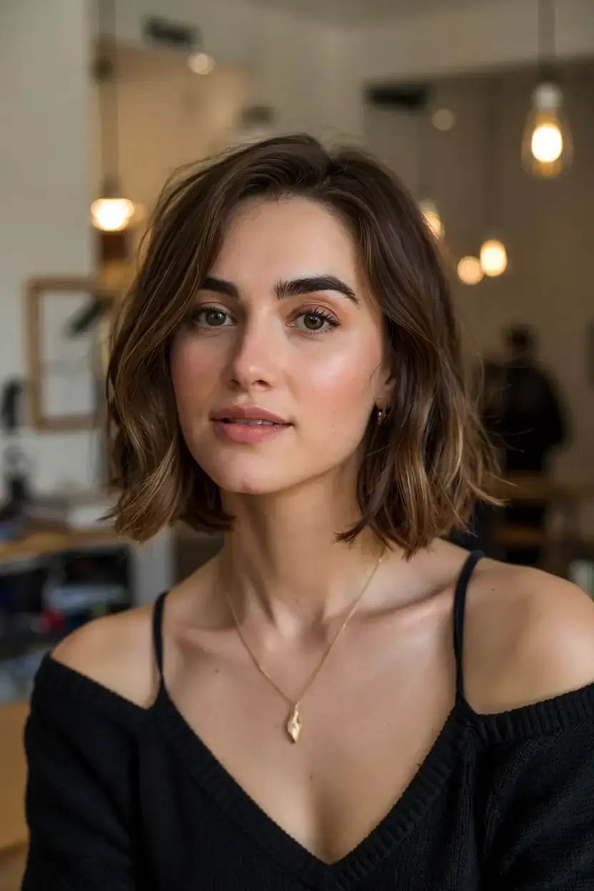 short haircut for fall 2025+The Grown-Up Cool Girl Bob