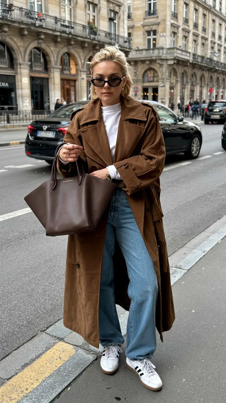 trendy nyc fall outfits - fashion ideas 2025+Downtown Classic with a Throwback Twist