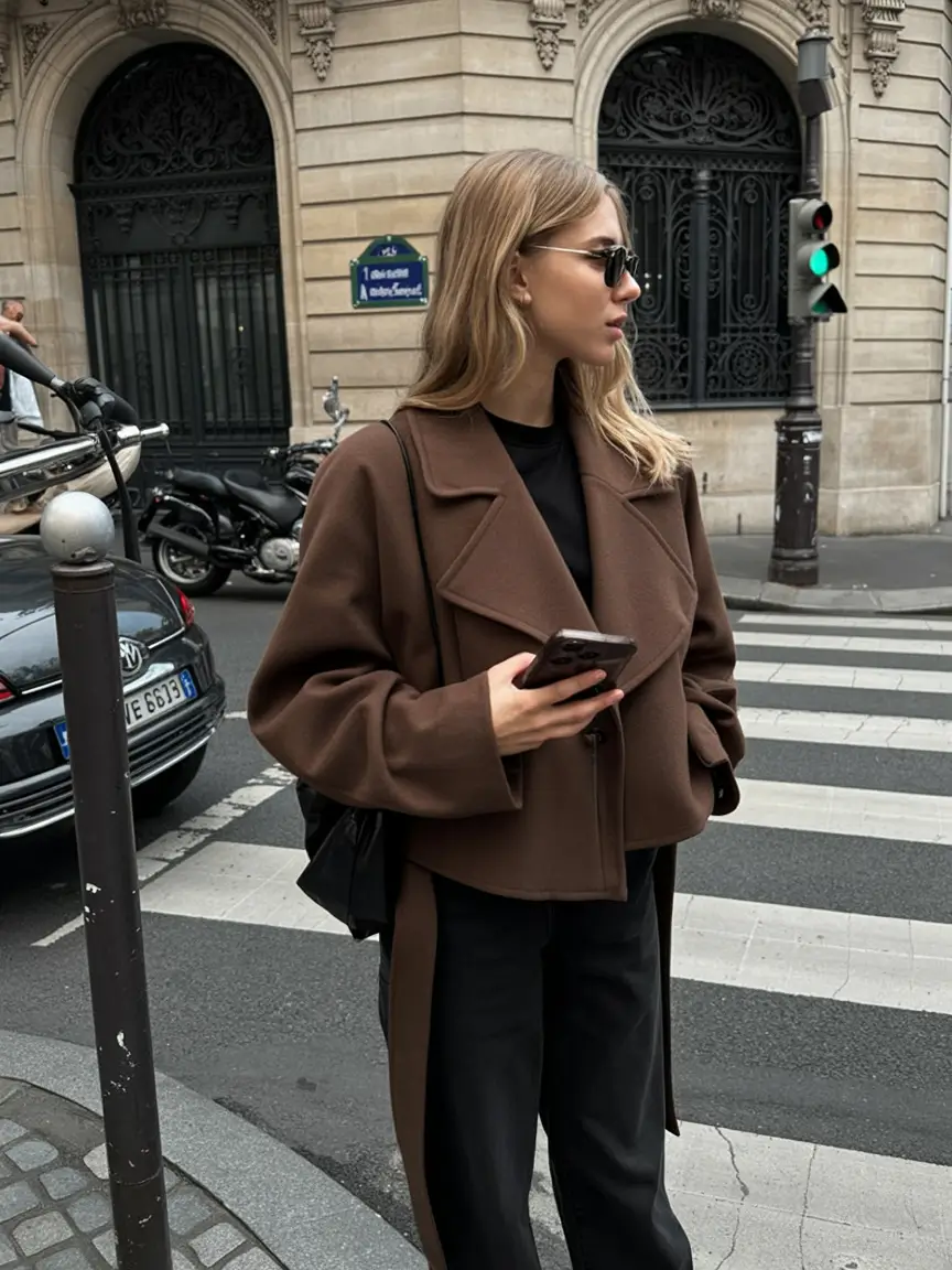 trendy nyc fall outfits - fashion ideas 2025+Short Cut Neutrals That Still Feel Elevated