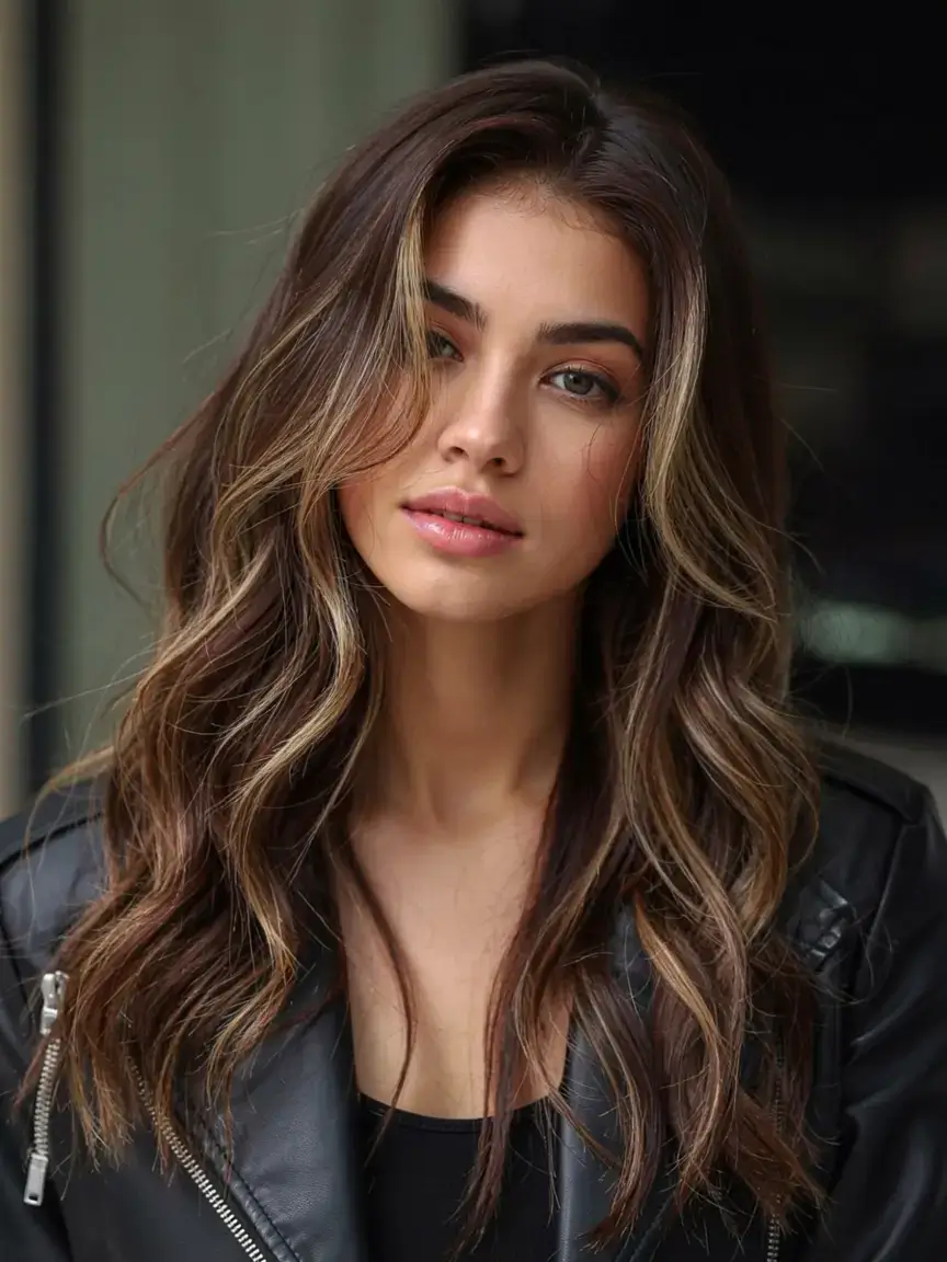 warm fall hair color ideas 2025+Bronze Halo Dimension