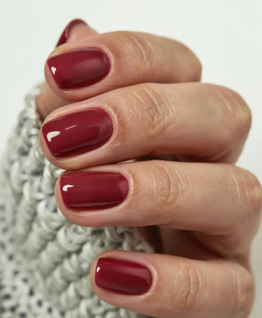 fall colors for nails 2025 Mulled Wine Charm