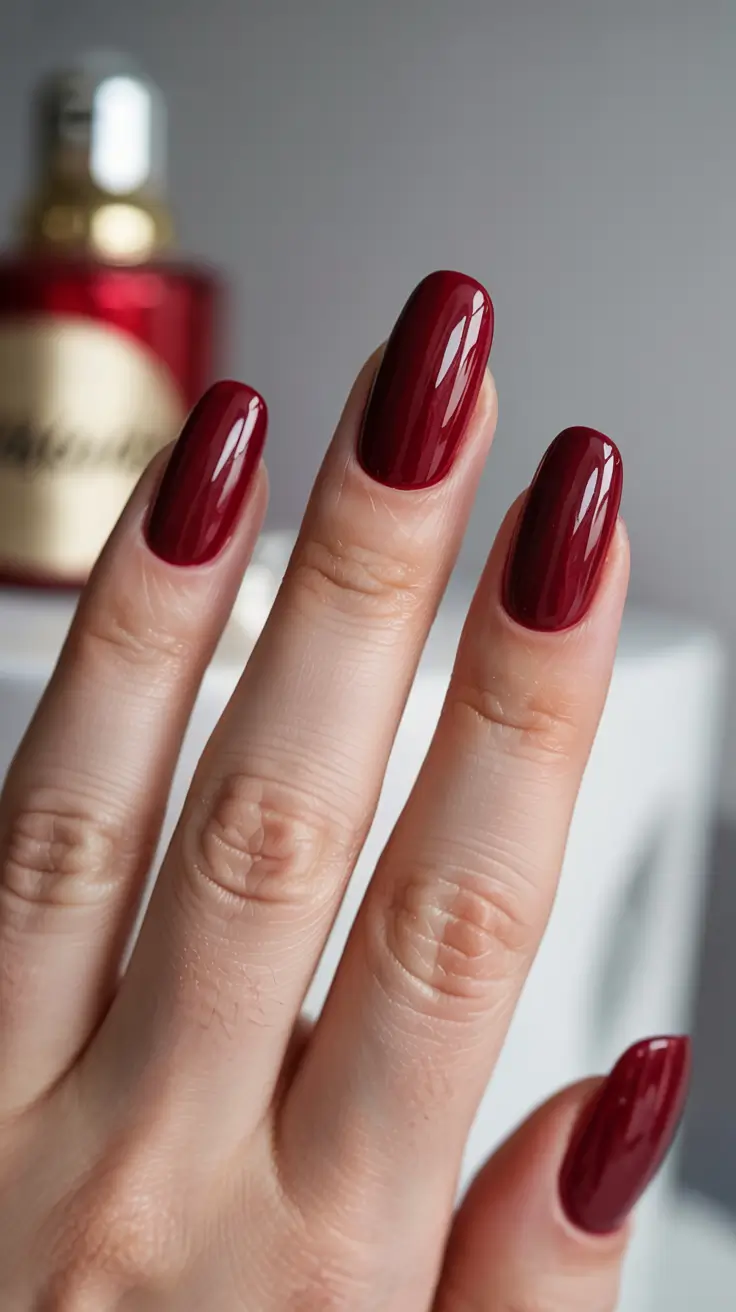 fall colors for nails 2025 Cabernet Luxe