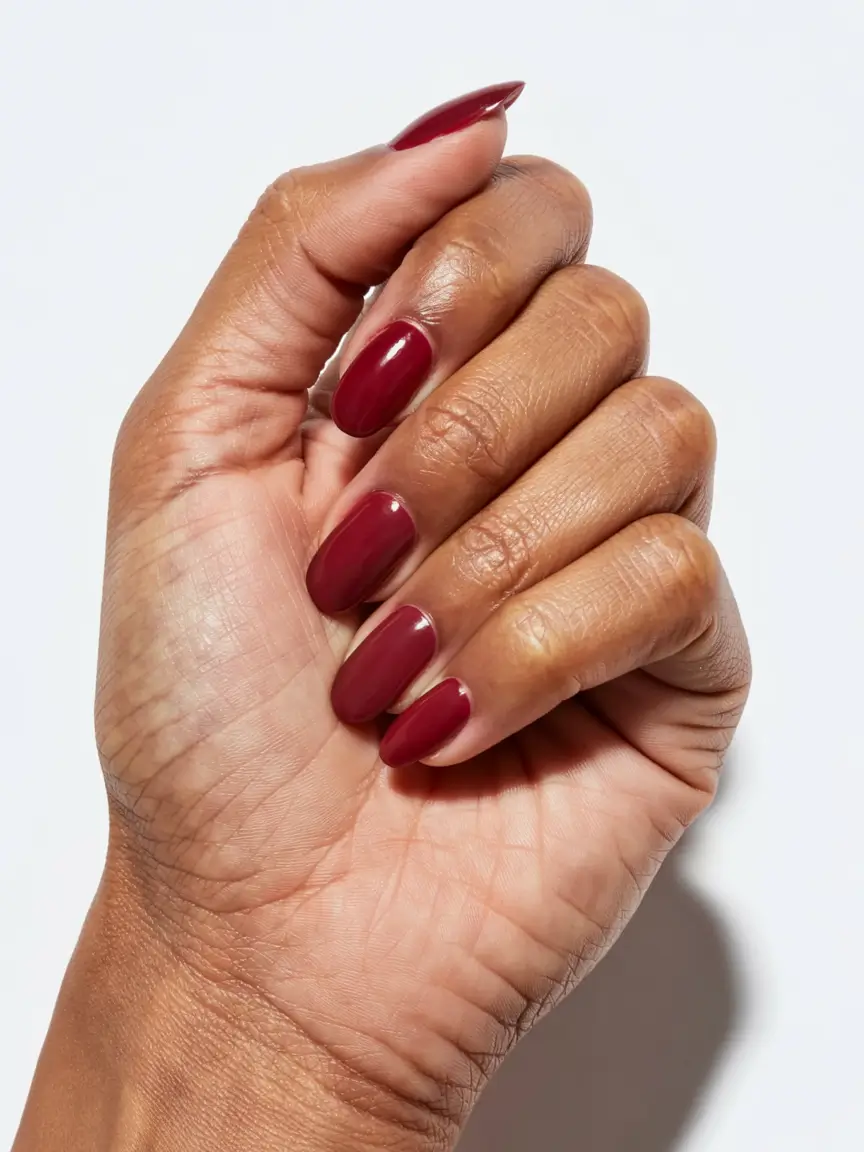 fall colors for nails 2025 Cabernet Velvet Touch