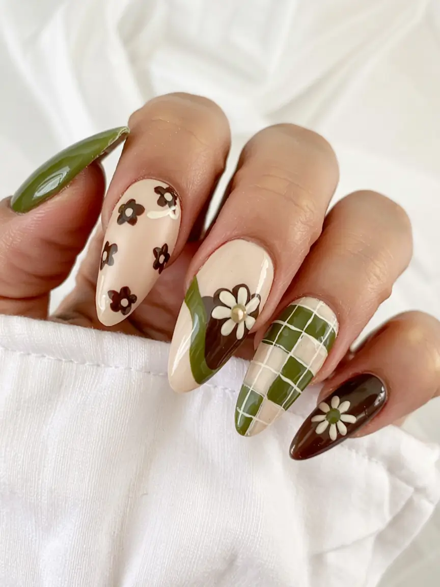 fall inspo nails ideas 2025 Olive Garden Playfulness