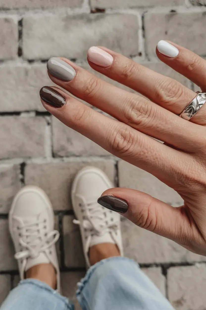 fall manicure 2025 Soft Neutrals for Everyday Ease