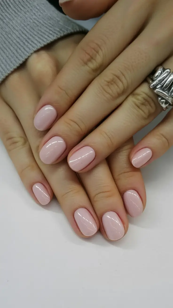 fall nail colors for fair skin 2025 Soft Almond Cream