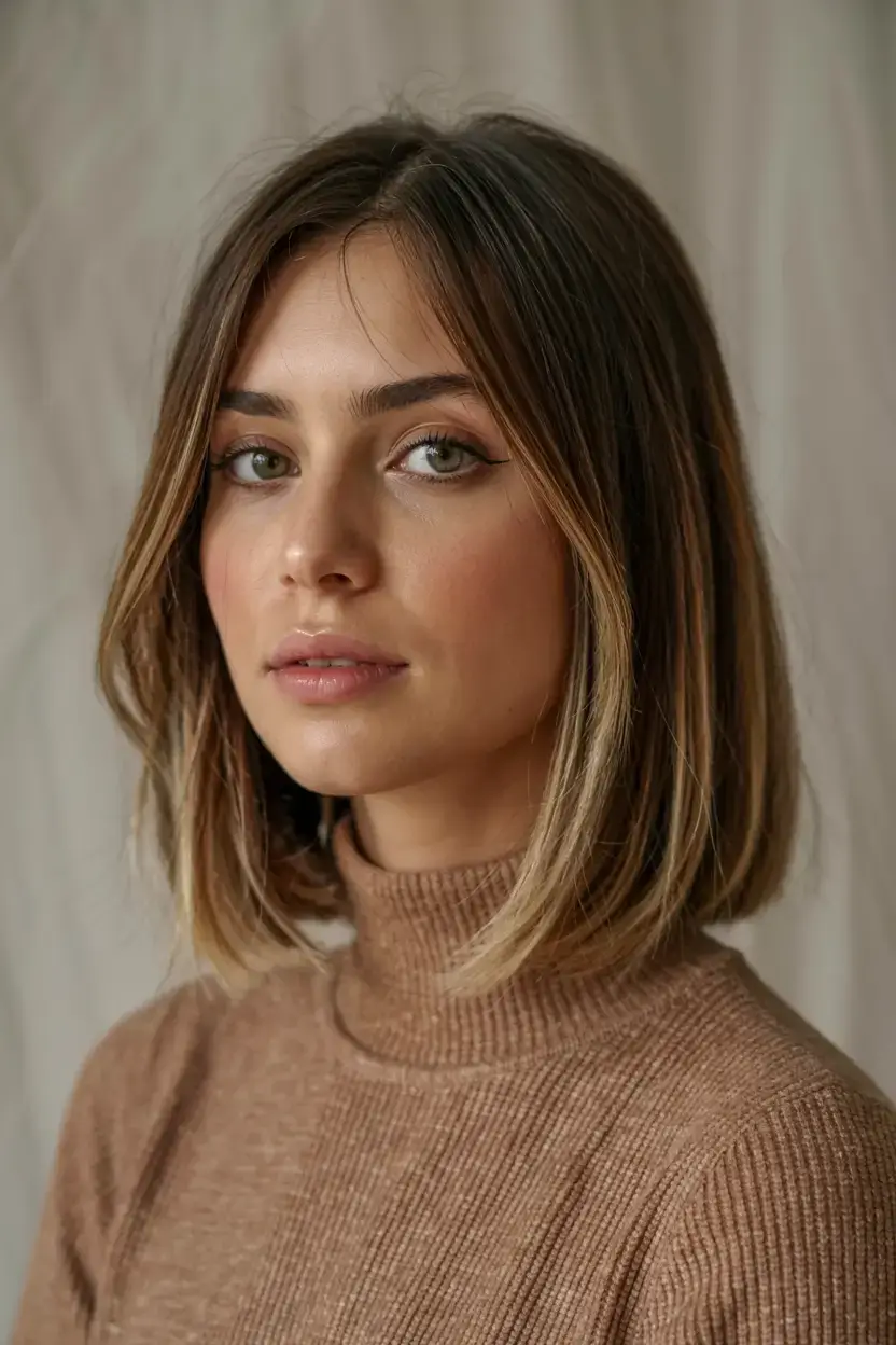 new haicuts september 2025 ideas Sleek Blonde-Edged Bob With No Layers