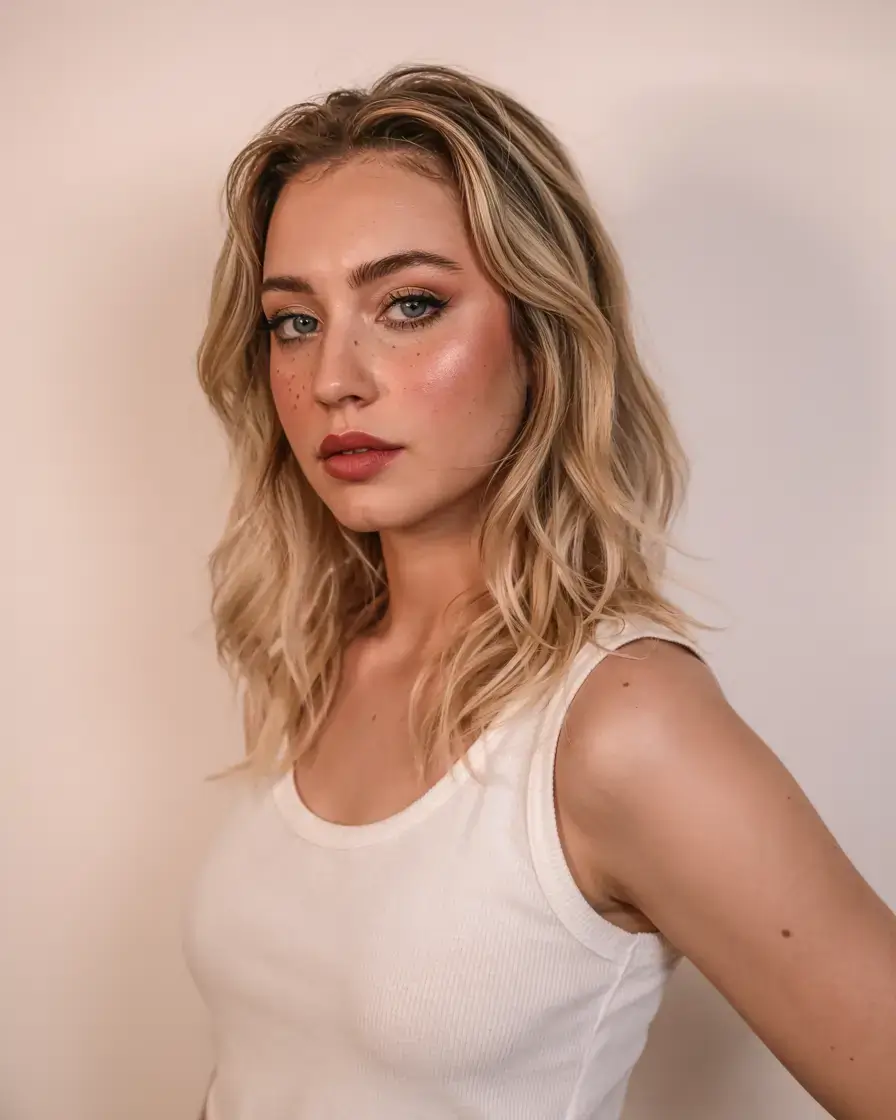 new haicuts september 2025 ideas Layered Vanilla Blonde With Soft Side Volume