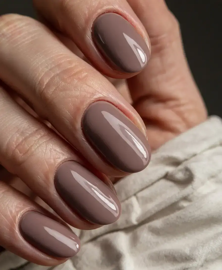 september nails color ideas 2025 Cocoa Dust for the Neutral-Lover
