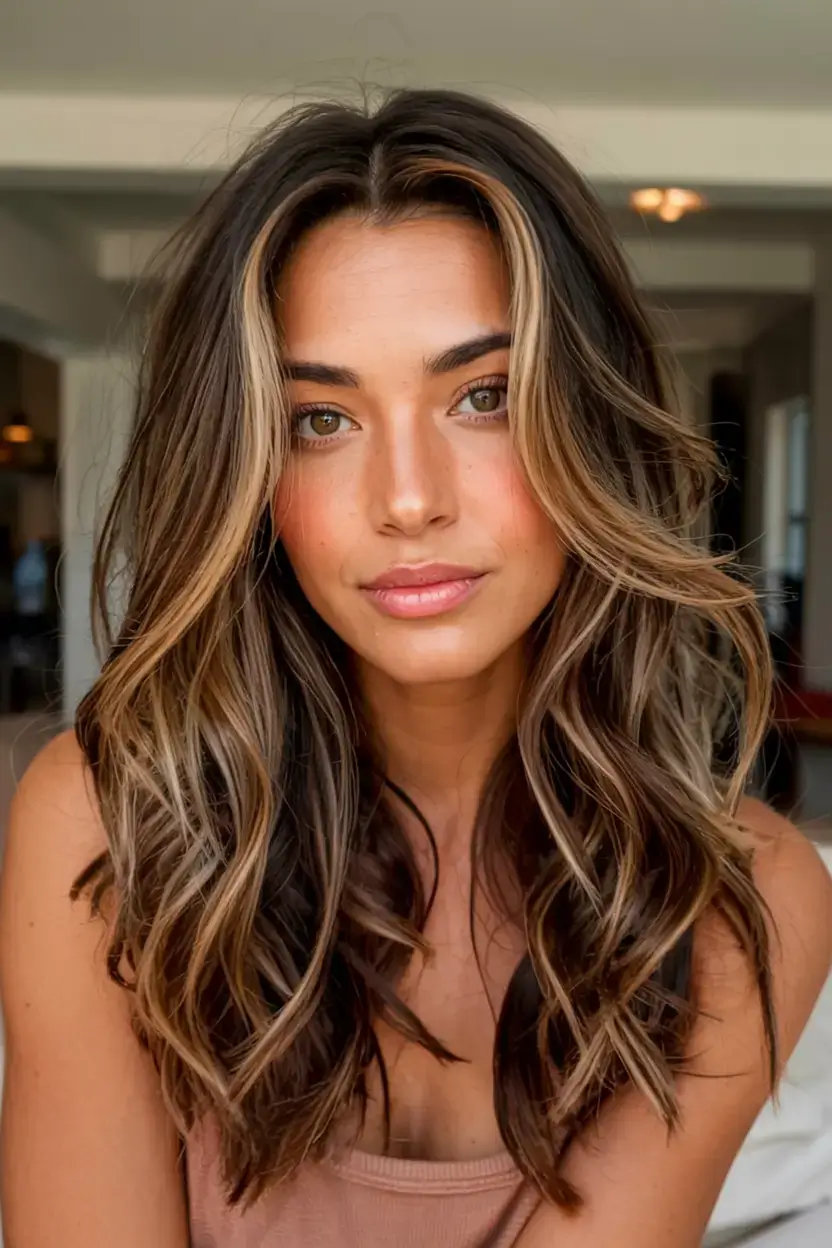 best fall 2025 hairstyles and color pairings Bronde Waves with High Contrast