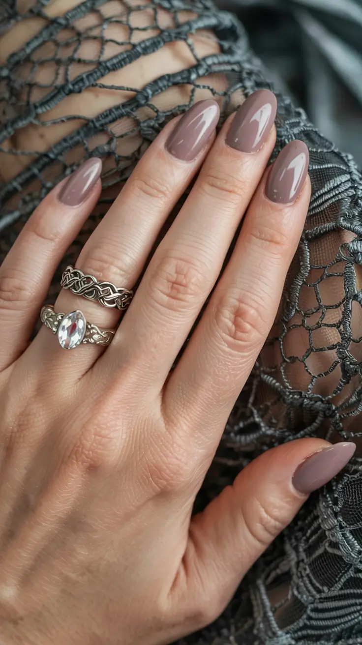 Best Fall & Winter Nail Colors Ideas 2025–2026 Muted Cocoa