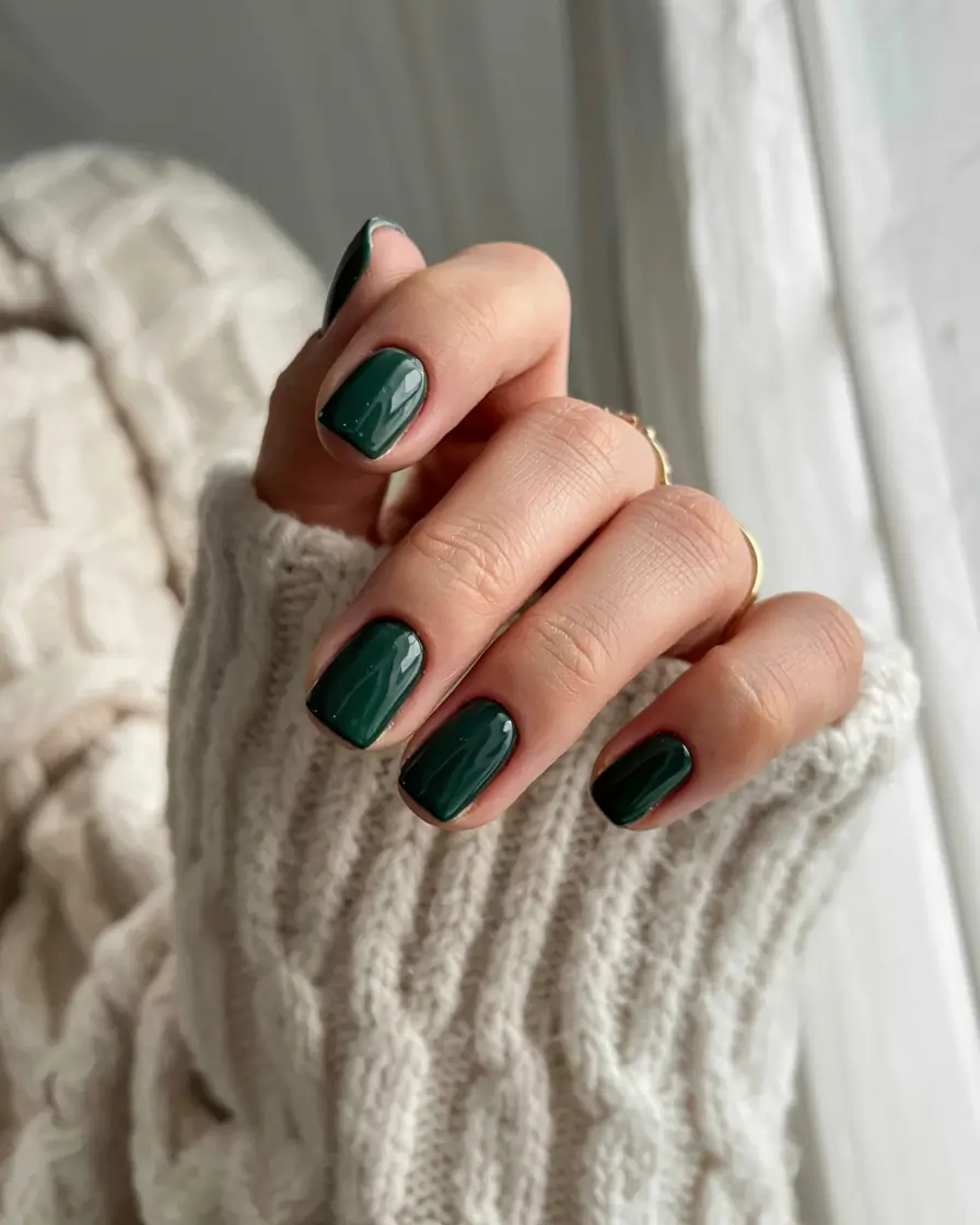 Best Fall & Winter Nail Colors Ideas 2025–2026 Evergreen Charm