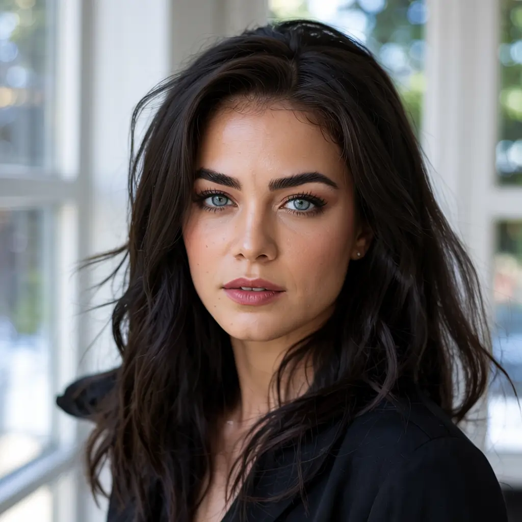 deep winter hair colors ideas 2025 2026 Dark Chestnut Volume