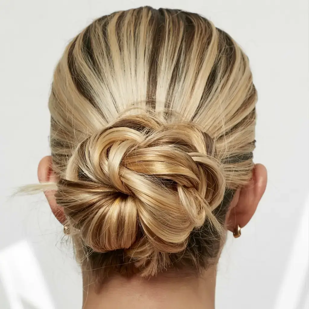 easy hairstyles for fall 2025 Braided Low Bun
