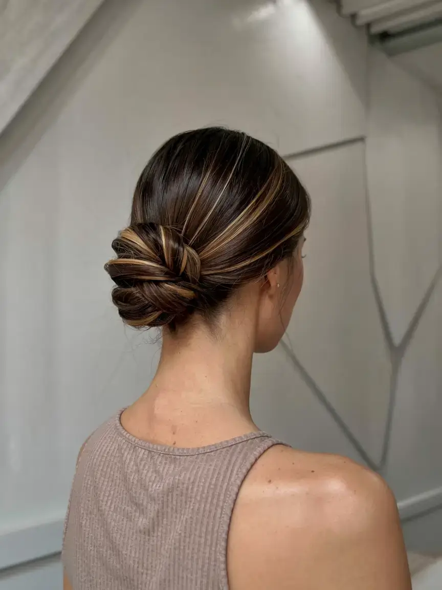 easy hairstyles for fall 2025 Polished Braided Knot