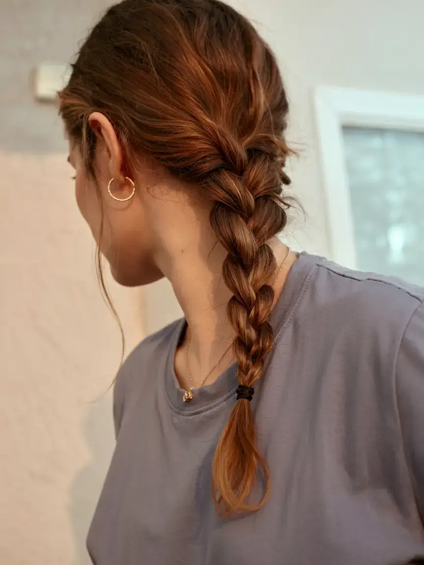 easy hairstyles for fall 2025 Casual Everyday Braid