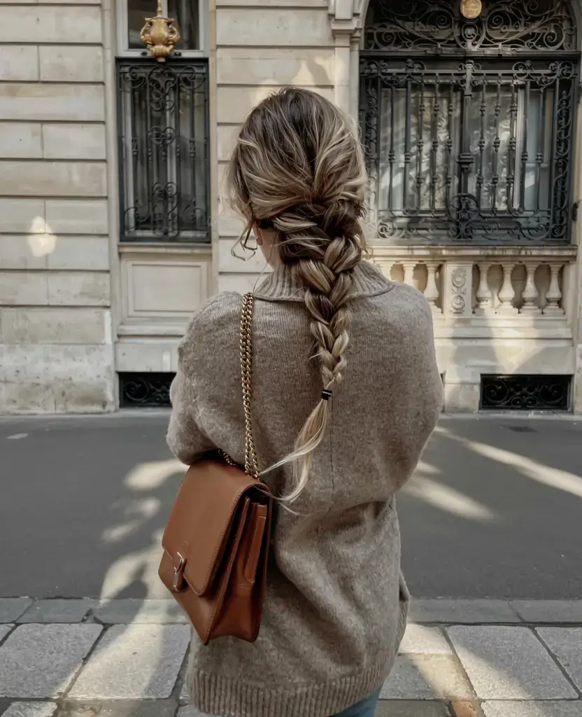 easy hairstyles for fall 2025 Relaxed French Braid