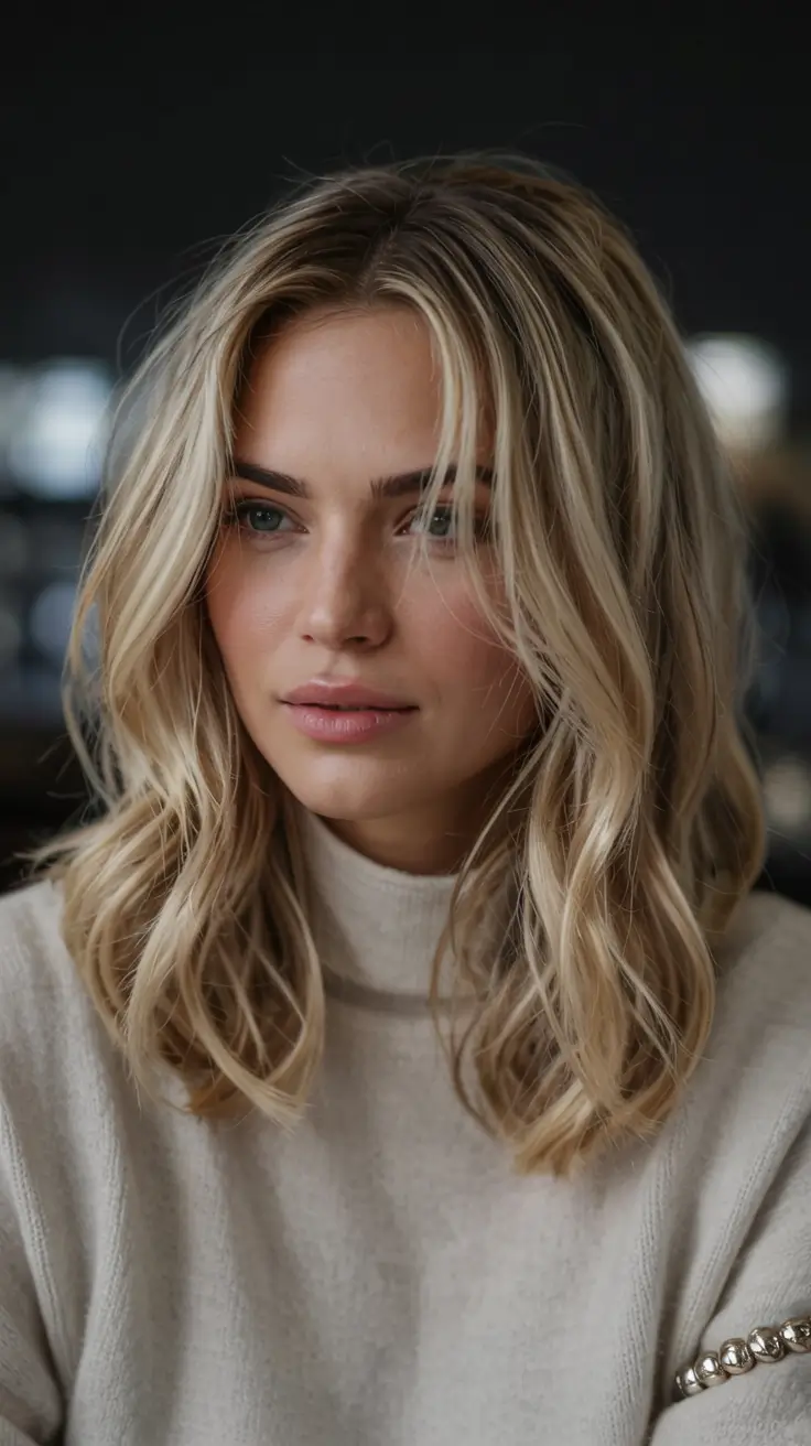 fall and winter haircuts ideas 20252026 Soft Blonde Waves