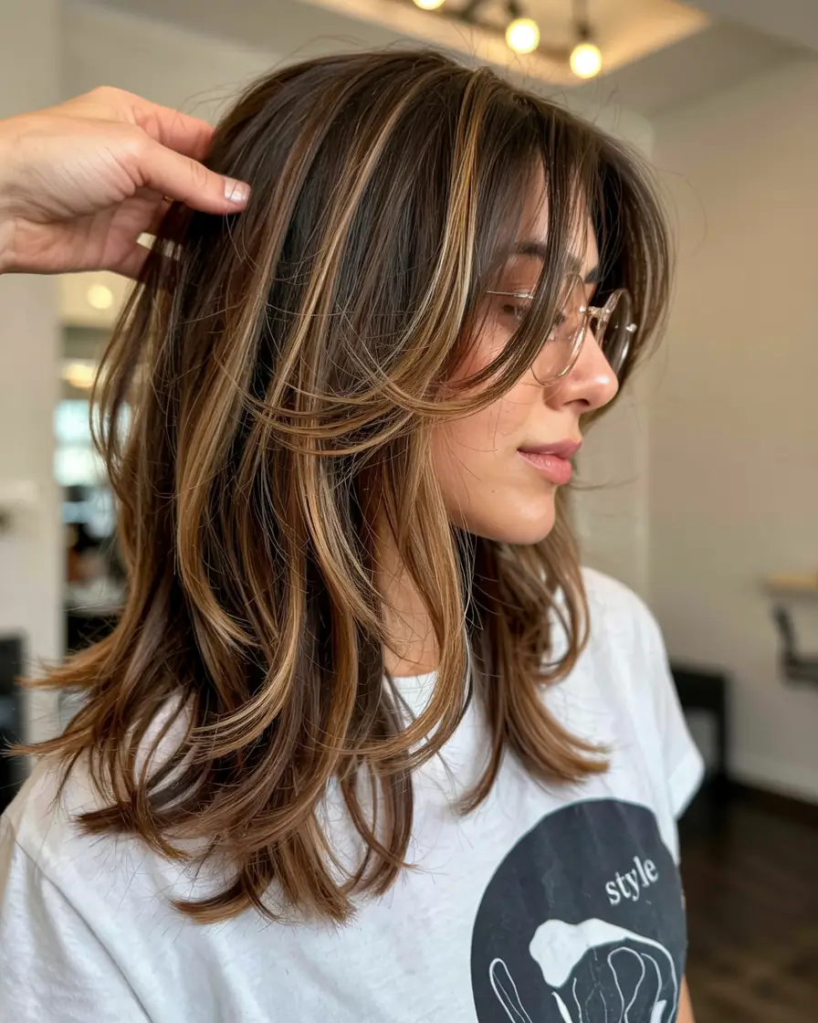 fall and winter haircuts ideas 2025 2026 Soft Layers with Face-Framing Lightness