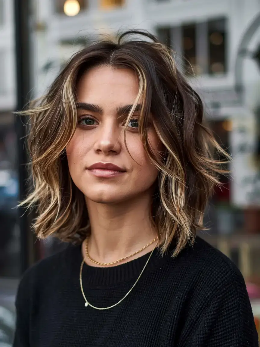 new haicuts ideas october 2025 fall trends Sunlit Balayage Bob