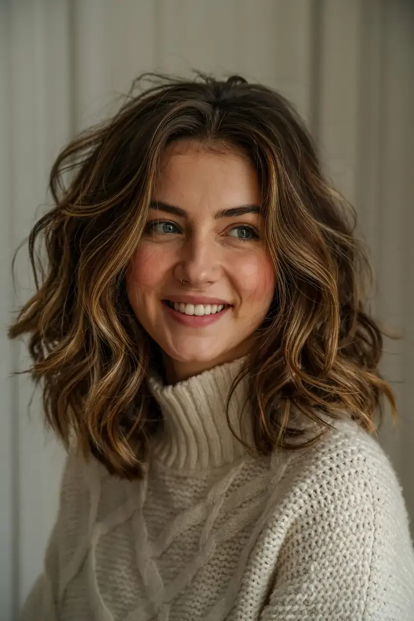 new haicuts ideas october 2025 fall trends Golden Brunette Volume