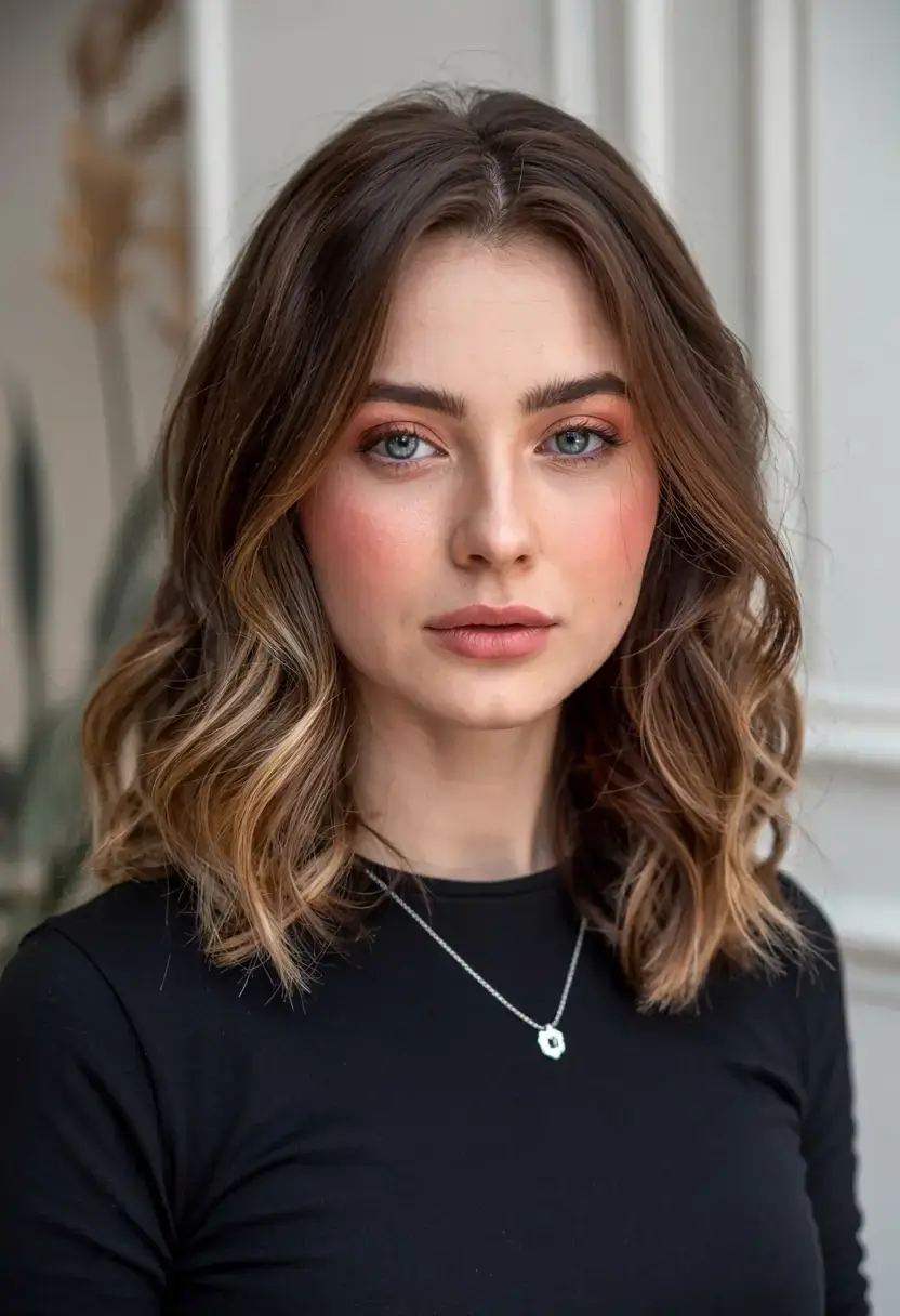 new haicuts ideas october 2025 fall trends Caramel Balayage Lob